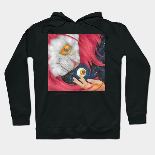 Red Spirit Eye Offering Hoodie by E